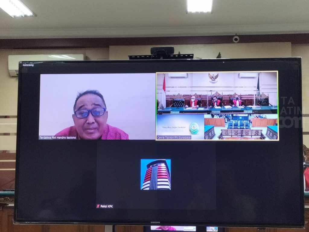 Didakwa Memberi Suap, Hendro Kasiono Tak Ajukan Eksepsi