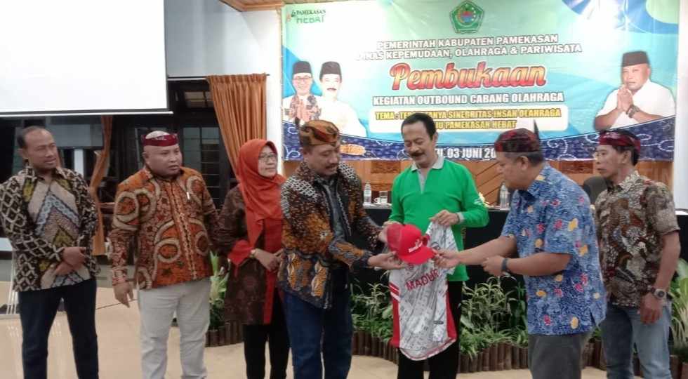Wabup Pamekasan Buka Outbound Cabor Disporapar