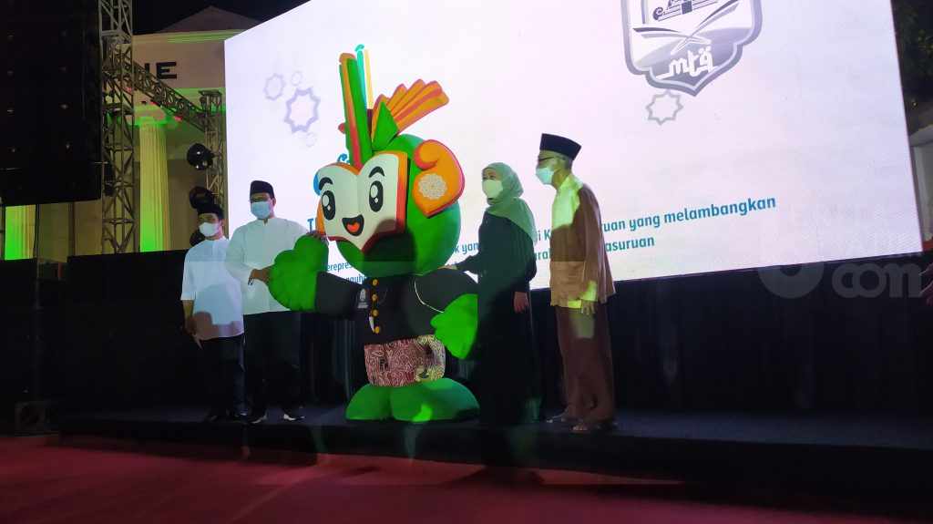 Gus Ipul dan Khofifah Launching Logo dan Maskot MTQ XXX