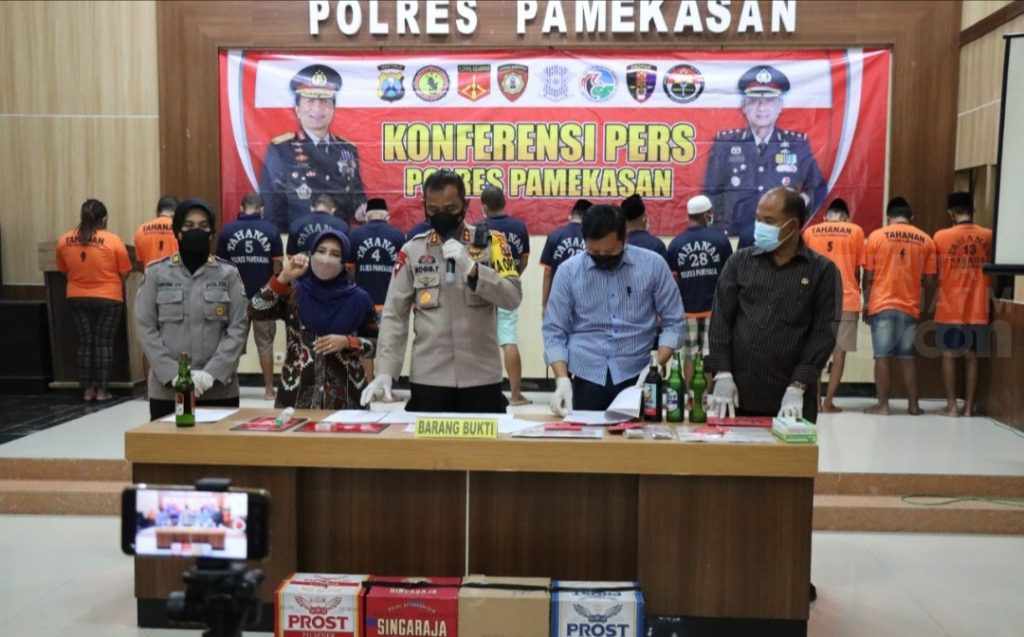 38 Warga Terjaring Operasi Pekat di Pamekasan