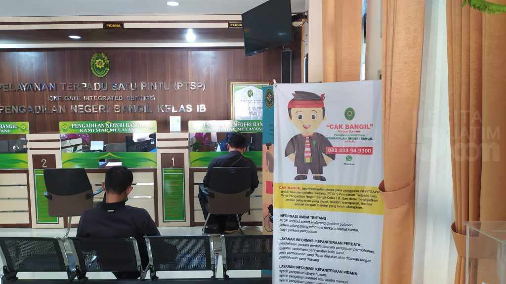PN Bangil Luncurkan Cak Bangil yang Bisa Diakses Lewat Whatsapp
