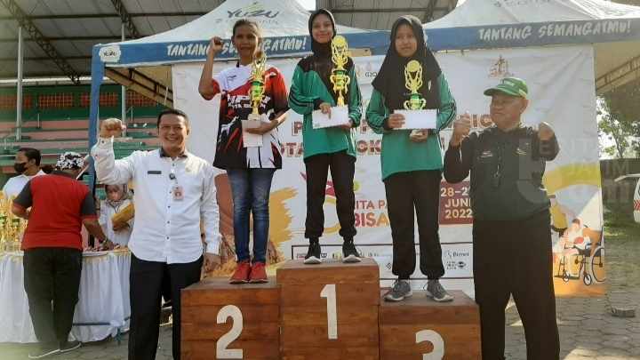 Ini Deretan Juara Atlet Paralympic Kota Mojokerto