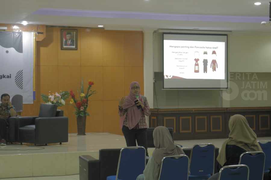 KPID Jatim Ajak Mahasiswa Unesa Viralkan Nilai Pancasila di Media Sosial