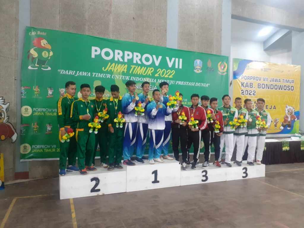 Diperkuat Steven Gerrard, Tim Tenis Meja Putra Jember Sabet Emas