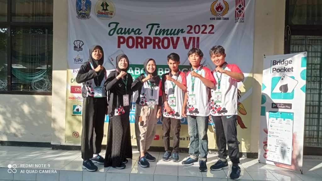Berjaya di Lumajang, Atlet Bridge Jember Rebut 1 Emas Porprov Jatim VII