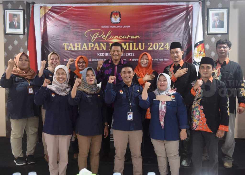 Tahapan Pemilu 2024 Diluncurkan, Wali Kota Kediri : Persiapan KPU Sudah Proper