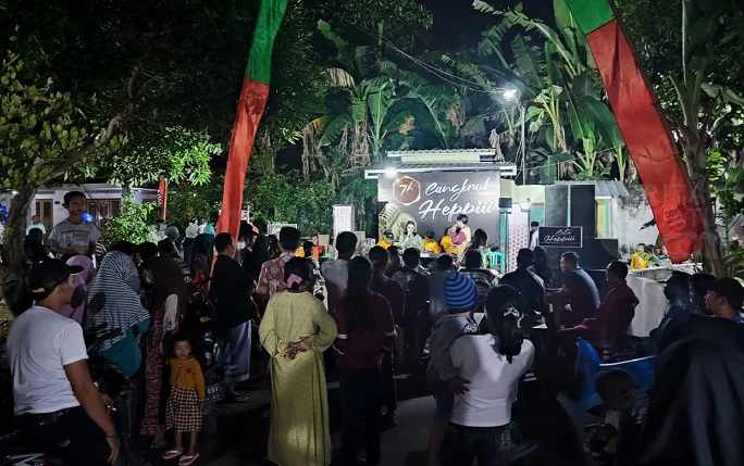 Mini Konser ’76 Cangkruk Heppiii’ di Nganjuk dan Jombang Berlangsung Meriah