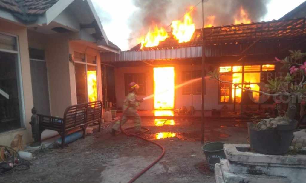 Home Industri Kerajinan Cor Kuningan Mojoagung Jombang Ludes Terbakar