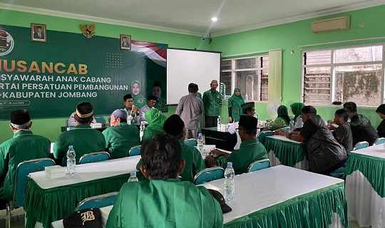 Musancab 21 Kecamatan Jadi Ajang Konsolidasi PPP Jombang Hadapi Pemilu 2024
