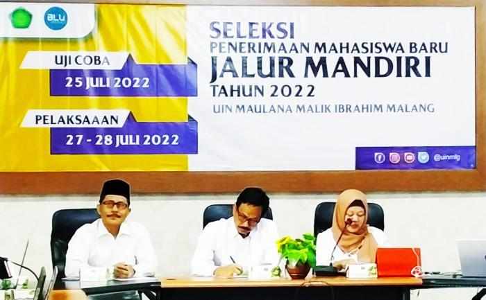 Persiapan Jalur Mandiri, UIN Maliki Malang Gelar Uji Coba CBT