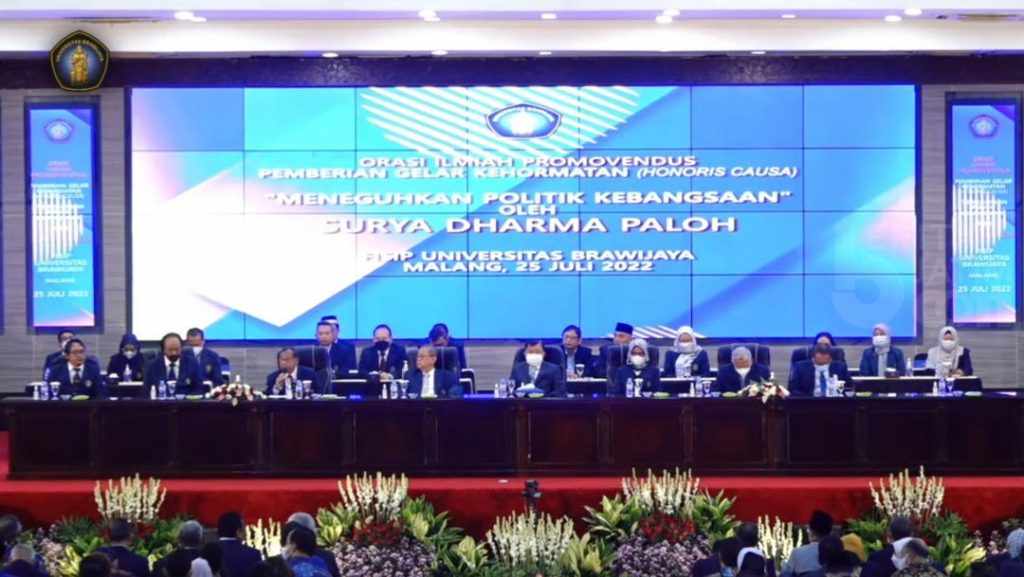 Beri Surya Paloh Gelar Doktor HC, Inilah Pertimbangan UB Malang
