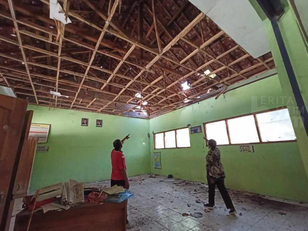 SDN 4 Gelangkulon Rusak, Dindik Ponorogo Usulkan Perbaikan Lewat Dana PAK