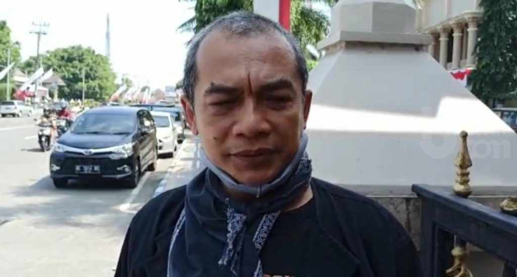 Puluhan Pasukan Kuning Diterjunkan Pas Kirab Pusaka