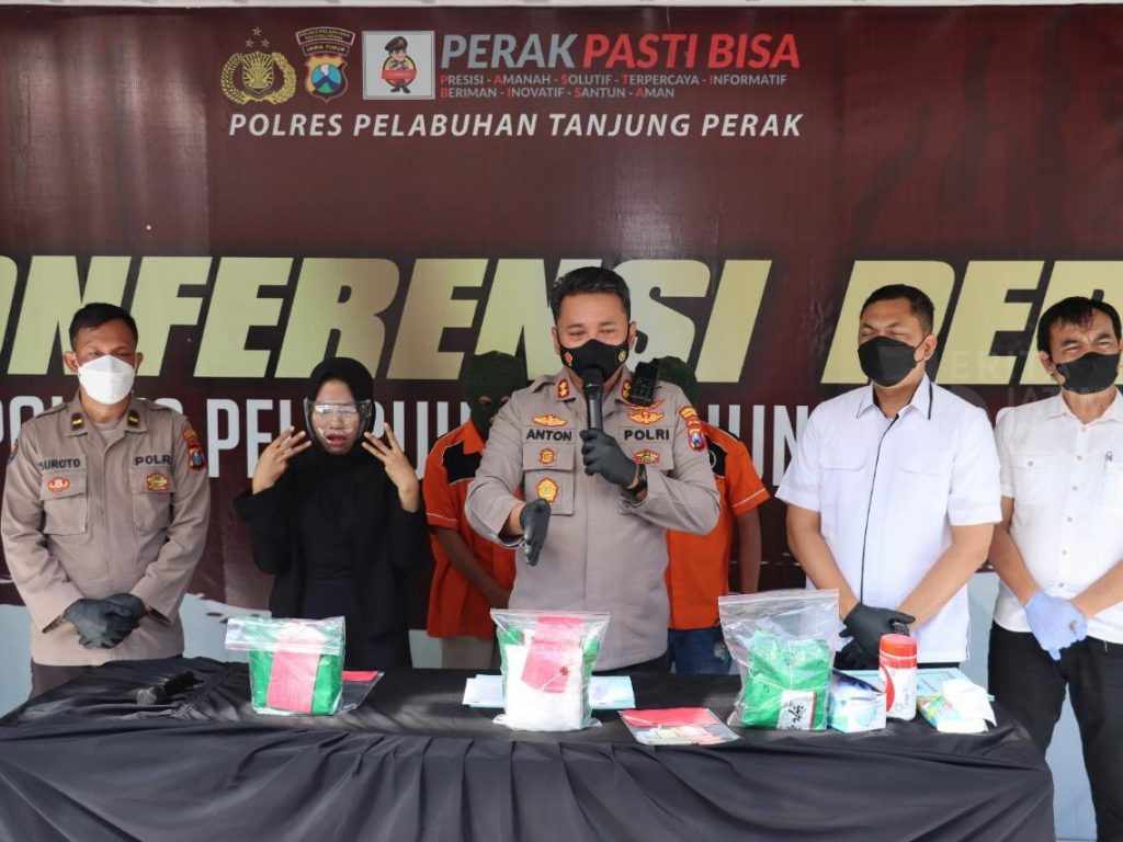 Warga Lumajang Jadi Kurir Narkoba, Diringkus Polres Tanjung Perak