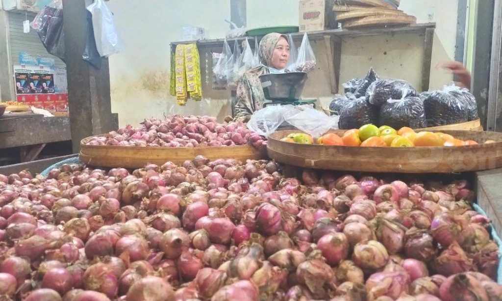 Duh.. Harga Bawang Merah Merangkak Naik di Kabupaten Lamongan, Tembus Rp 70 Ribu Per Kg