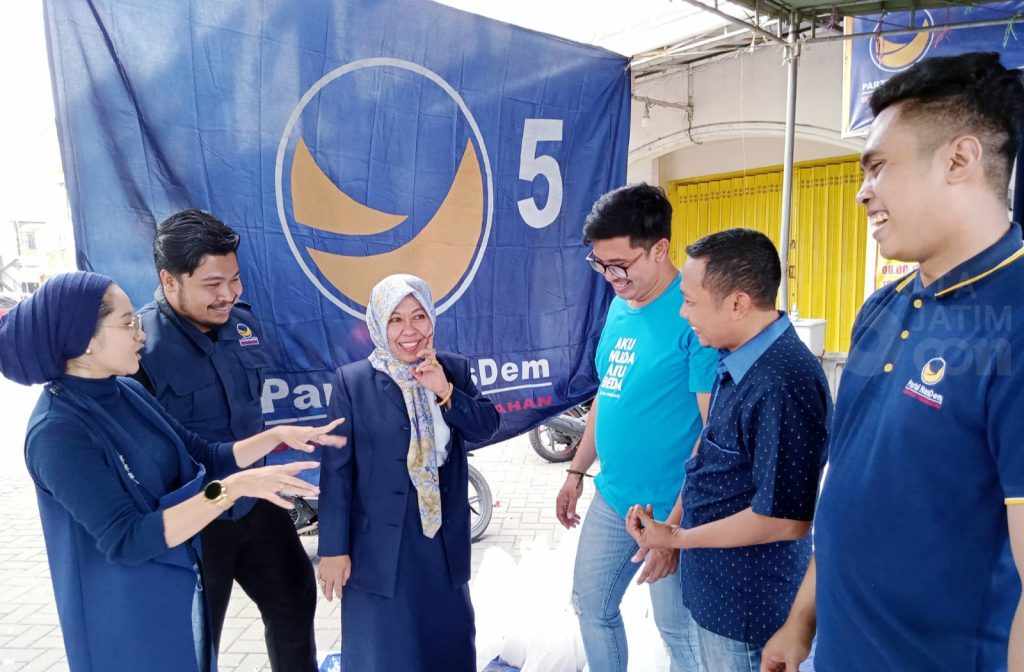 Kaum Milenial dan Generasi Z Terus Jadi Lirikan NasDem Sidoarjo