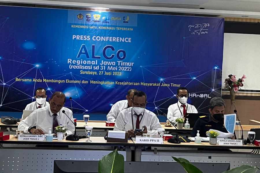 DJPb Jatim: Per Mei 2022 Realisasi Pendapatan Negara Capai 46,84%