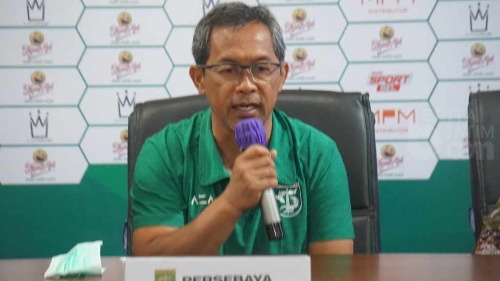 Aji Santoso Ingin Persebaya Bermain Head To Head Keras Lawan PSIM Yogyakarta