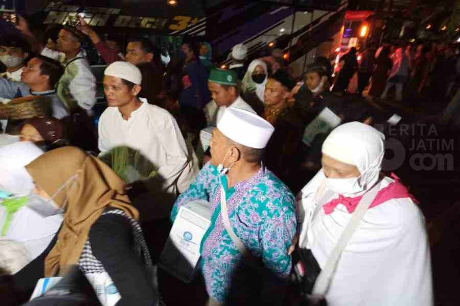 42 Hari di Tanah Suci, 193 Jemaah Haji Tiba di Ponorogo