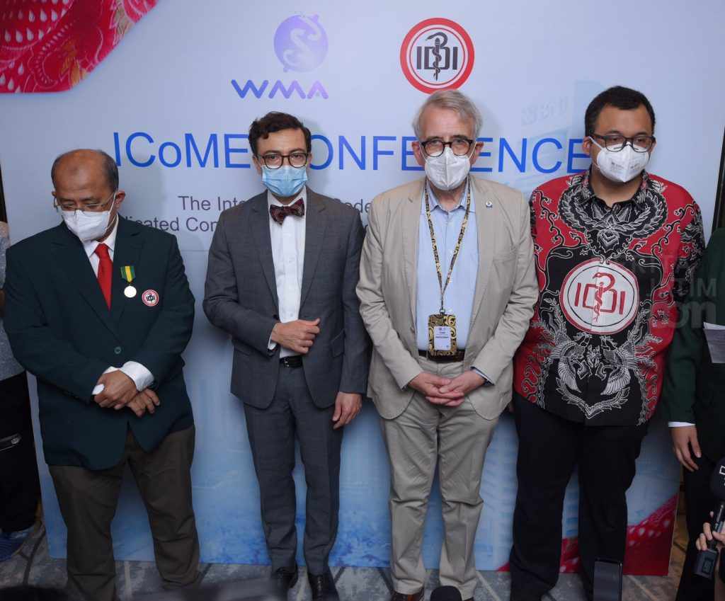 Asosiasi Dokter Medis Sedunia WMA Tegaskan Hanya IDI Diakui Satu-satunya Organisasi Dokter Indonesia
