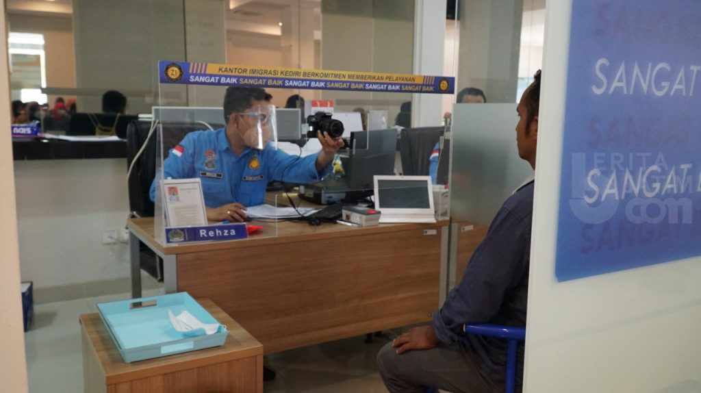 Semester 1 2022, Permohonan Paspor di Kantor Imigrasi Kediri Melonjak