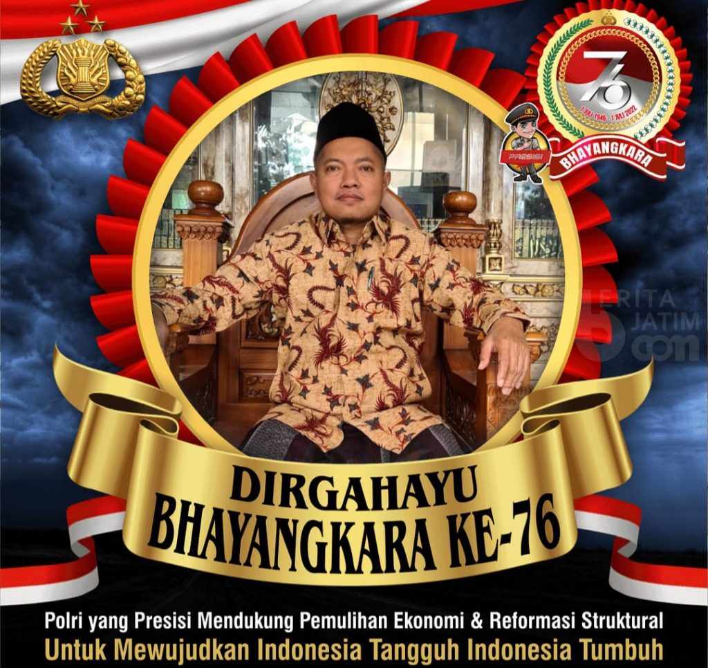 HUT ke-76 Polri, Gus Thon : Penting Memperkuat Kamtibmas Saat Covid-19 Mulai Mereda