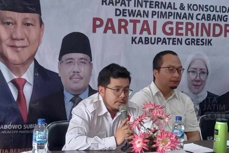 Panasi Mesin Politik, Gerindra Gresik Bentuk Bapilu