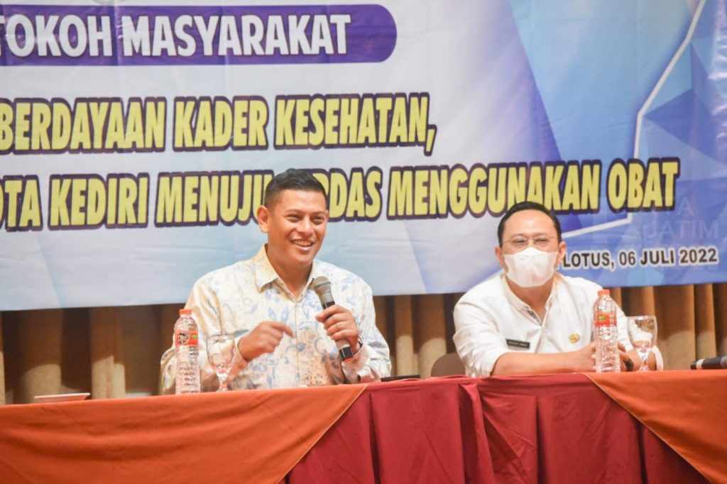 Wali Kota Kediri Ajak Kader Kesehatan Edukasi Masyarakat Terkait Penggunaan Obat