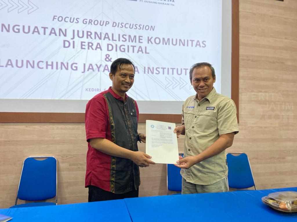 AJI Kediri Luncurkan Sekolah Jurnalistik Jayabaya Institute