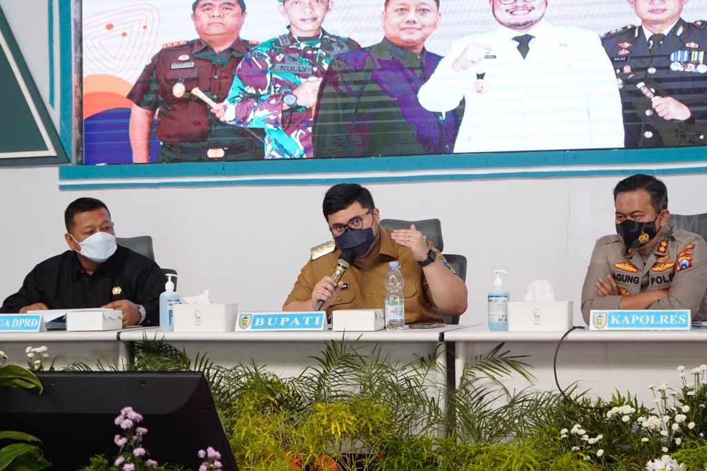 Mas Dhito Targetkan 50 Persen Vaksin Booster di Tiap Kecamatan Kabupaten Kediri