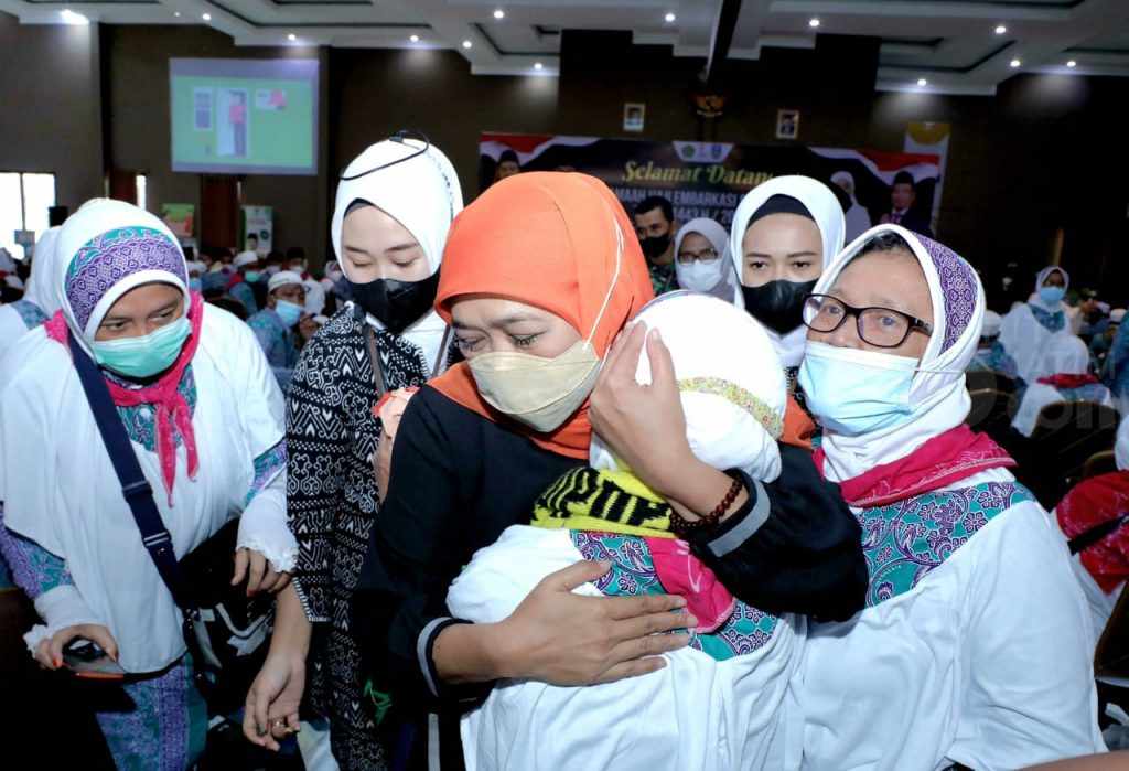Gubernur Khofifah Pantau Langsung Skrining Kesehatan