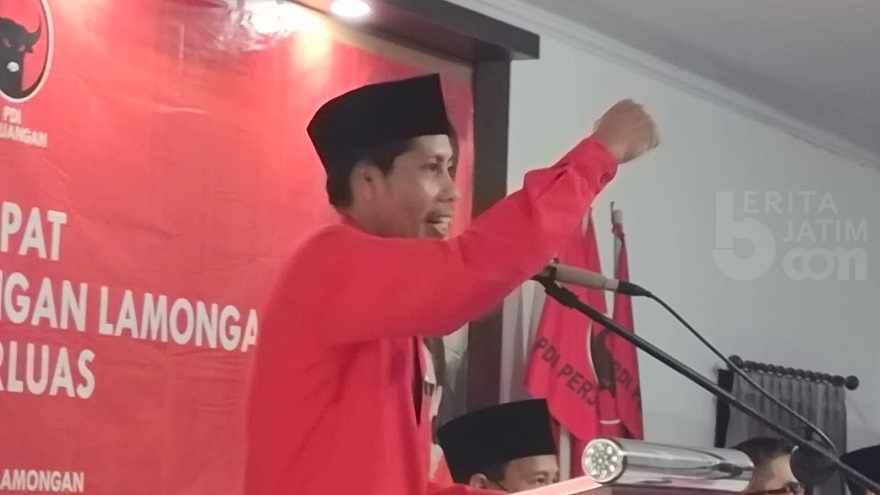 Targetkan Menang Hattrik di 2024, PDIP Lamongan Terapkan ‘Komandante Stelsel’