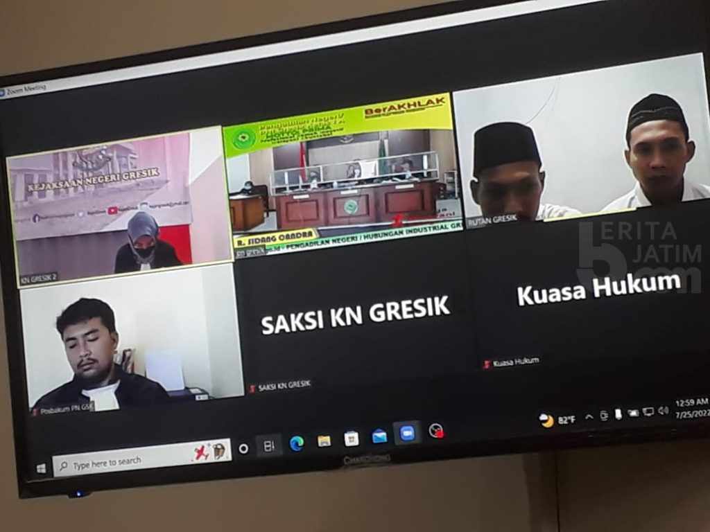 Edarkan Uang Palsu, Dua Warga Lamongan Dituntut 3 Tahun Penjara