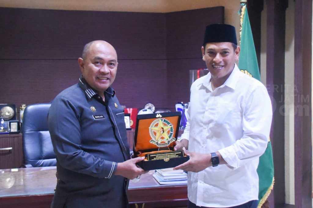 Wali Kota Kediri Terima Kunjungan Peserta Kuliah Kerja Profesi Tahap I Sespimmen Polri Regdik ke-62