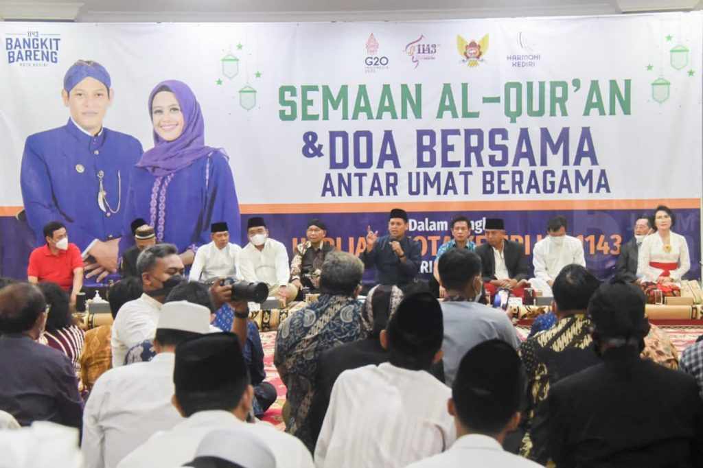 Mas Abu Berharap Kota Kediri Diberi Kemajuan, Kejayaan, dan Kerukunan