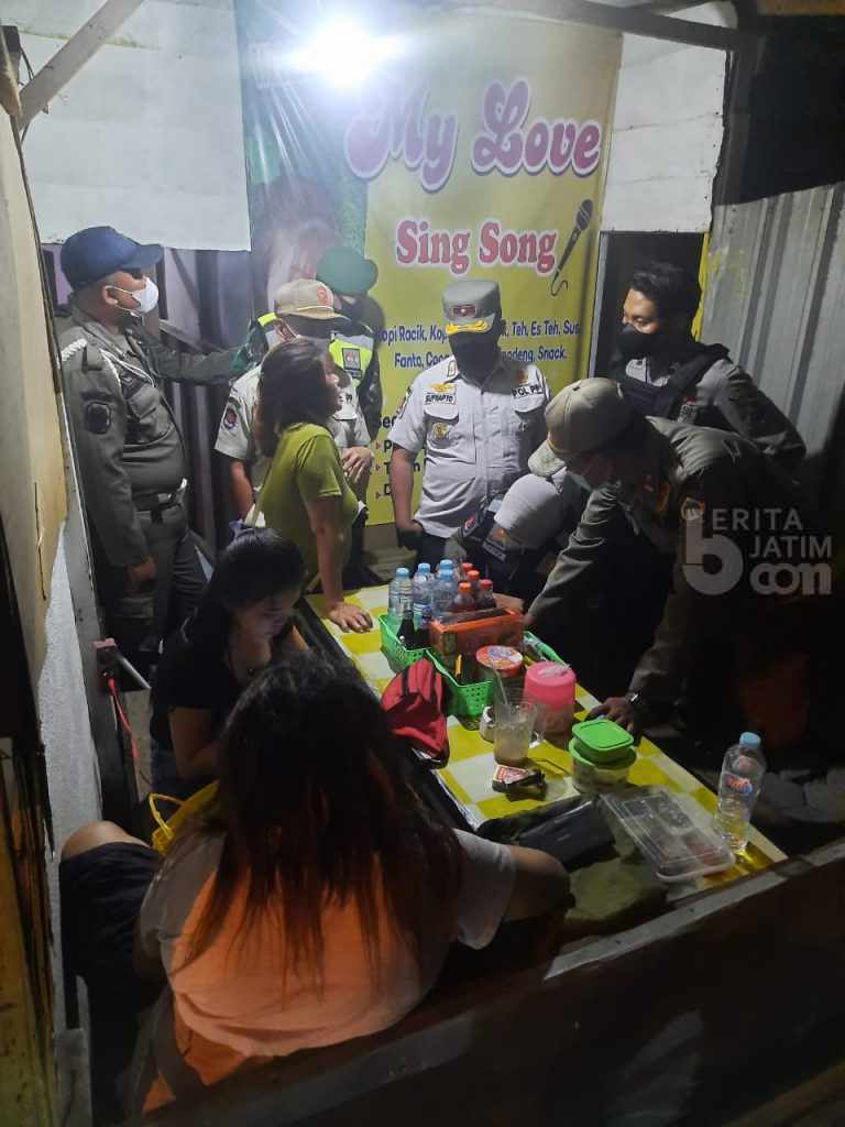 Lagi, Pramusaji Warkop Berpakaian Minim Diamankan Satpol PP Gresik
