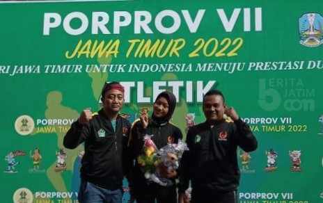Atlet Lompat Galah Putri Sumbang Emas untuk Pamekasan
