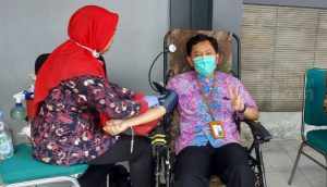 BPJS Kesehatan Pamekasan Rayakan HUT Ke-54 dengan Aksi Donor Darah