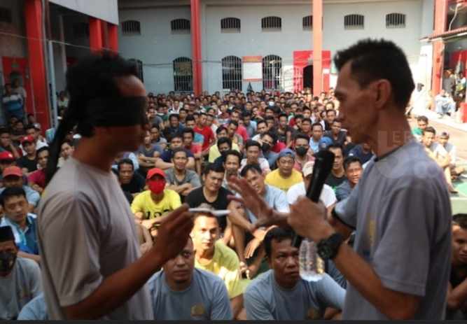 Lapas Klas IIB Mojokerto Lakukan Pembinaan ESQ kepada Warga Binaan