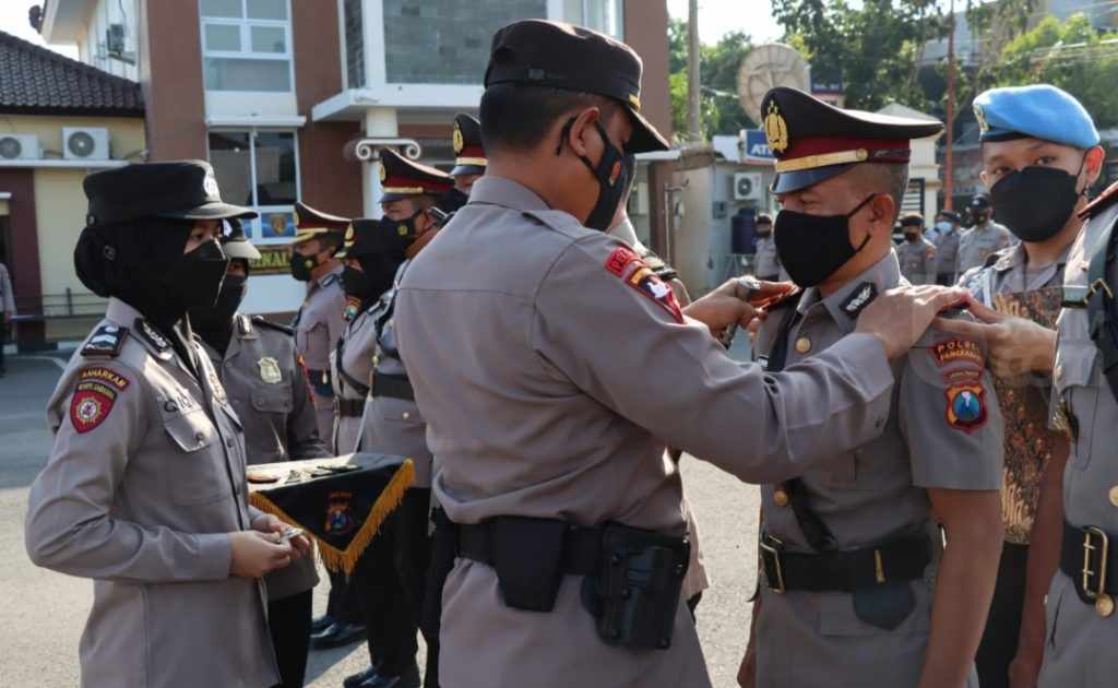 Pejabat Utama Jalani Rotasi Jabatan di Polres Pamekasan