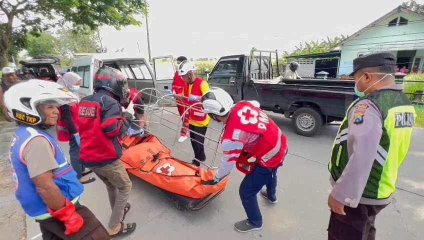 Serempetan, Pengendara Motor Asal Gresik Tewas di Mojokerto
