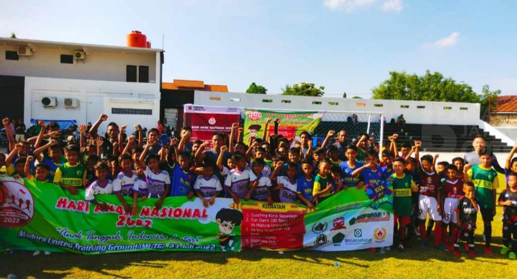 Perayaan Hari Anak Nasional Ala PWI Pamekasan