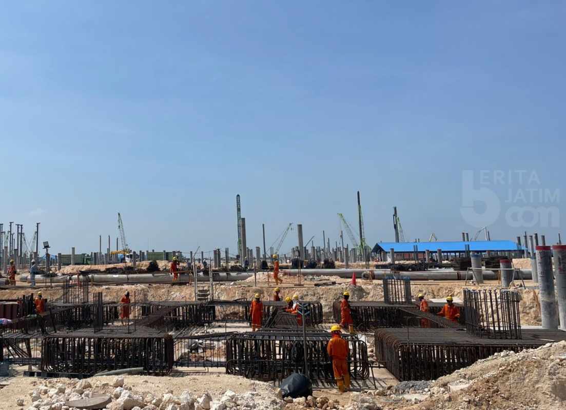 Progres Pembangunan Proyek Freeport Di Gresik 34 Persen
