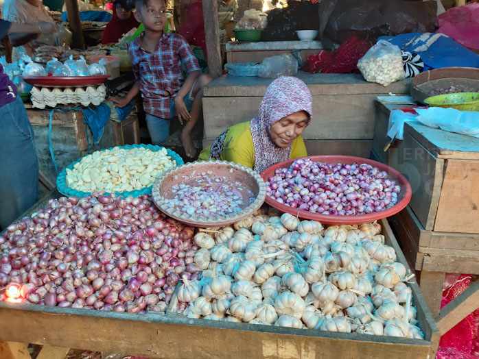 Harga Cabai di Sumenep Berangsur Turun, Harga Bawang Merah Tetap Tinggi