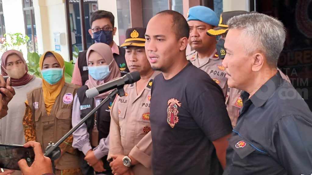 Penyiram Air Panas Kasatreskrim Polres Jombang Jadi Tersangka