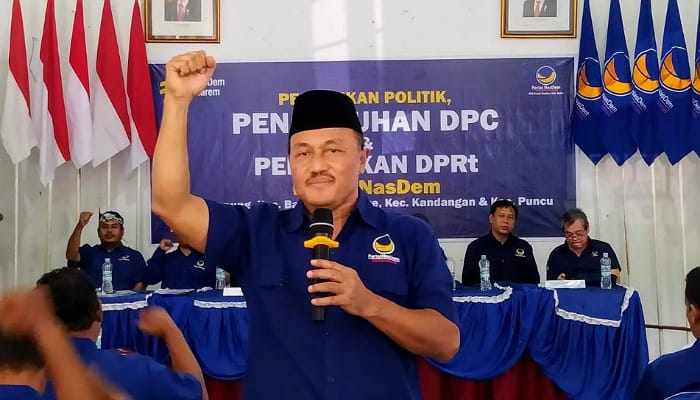 Jurus Politik Suka Ria Ala Ketua Partai NasDem Kabupaten Kediri