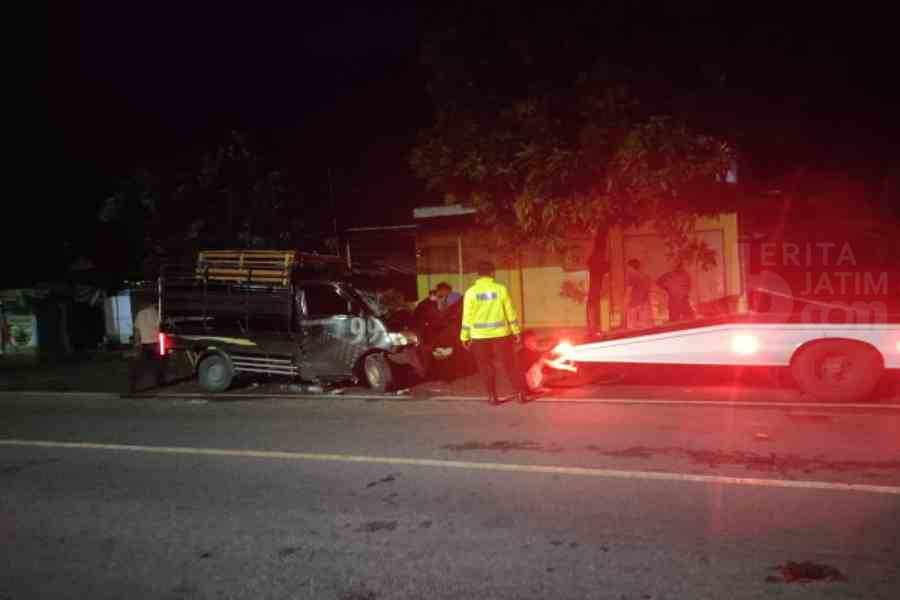 Tabrak Truk Parkir di Karangrejo Magetan, Warga Demak Meninggal Dunia