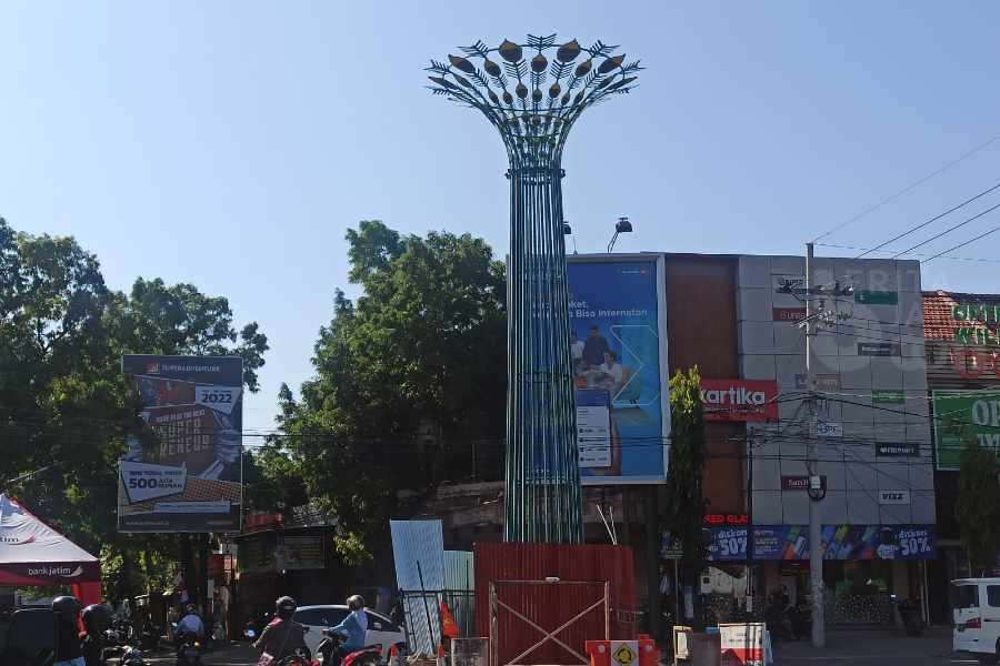 PJU Warna-warni Bakal Hiasi Malam Pembukaan Grebeg Suro Ponorogo