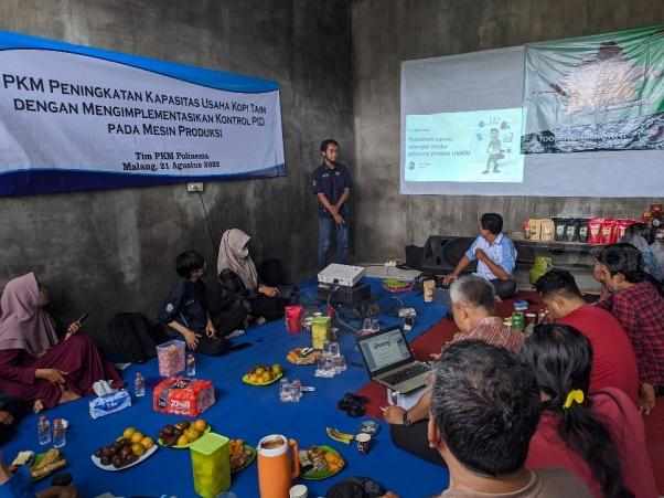 Tim PPM Polinema Bantu Usaha Kopi Lebih Produktif