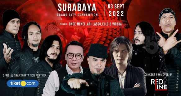 Dewa 19 Bakal Bawa 4 Vokalis ke Surabaya
